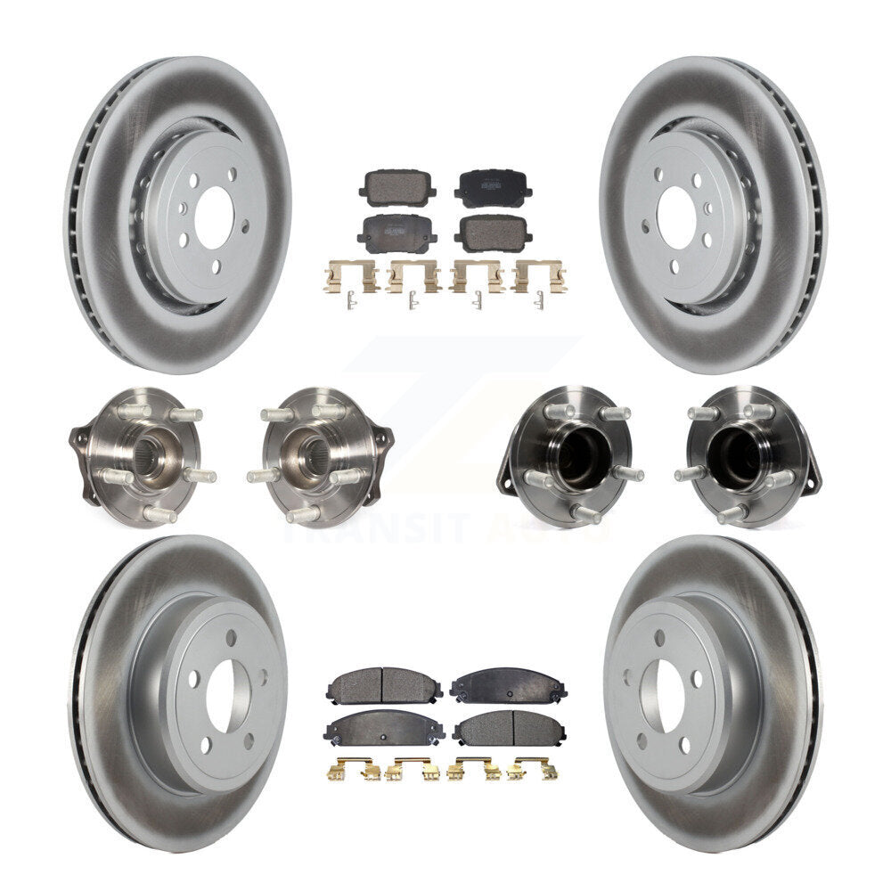 Transit Auto KBB-130166 Wheel Bearing and Hub Assembly for 2017-2018 Dodge Charger - Front and Rear product image