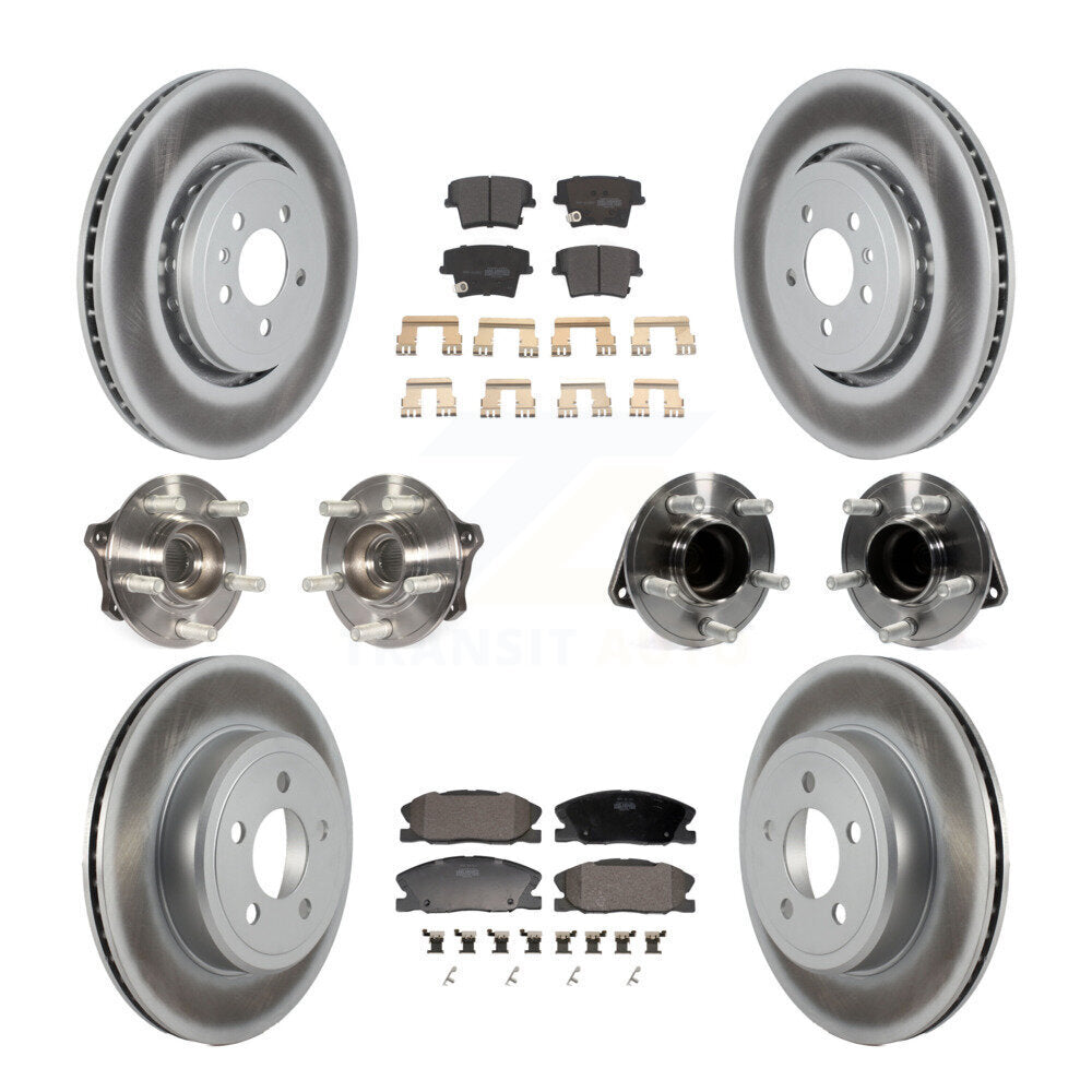 Transit Auto KBB-130167 Wheel Bearing and Hub Assembly for 2017-2018 Dodge Charger - Front and Rear product image