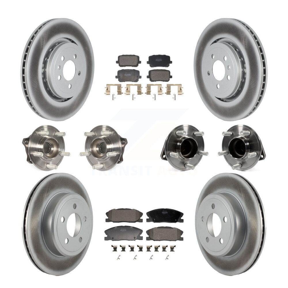 Transit Auto KBB-130168 Wheel Bearing and Hub Assembly for 2017-2018 Dodge Charger - Front and Rear product image