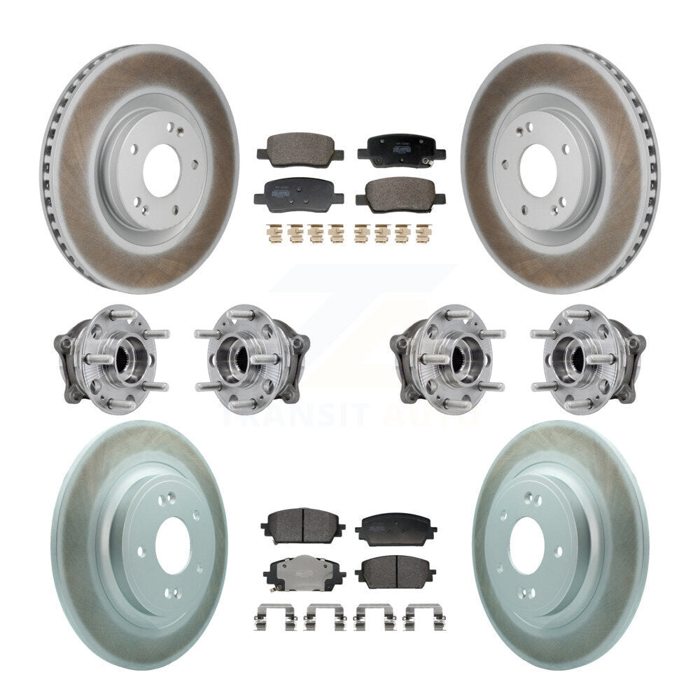 Transit Auto KBB-130208 Wheel Bearing and Hub Assembly for 2021-2023 Hyundai Santa Fe, Kia Sorento - Front and Rear product image