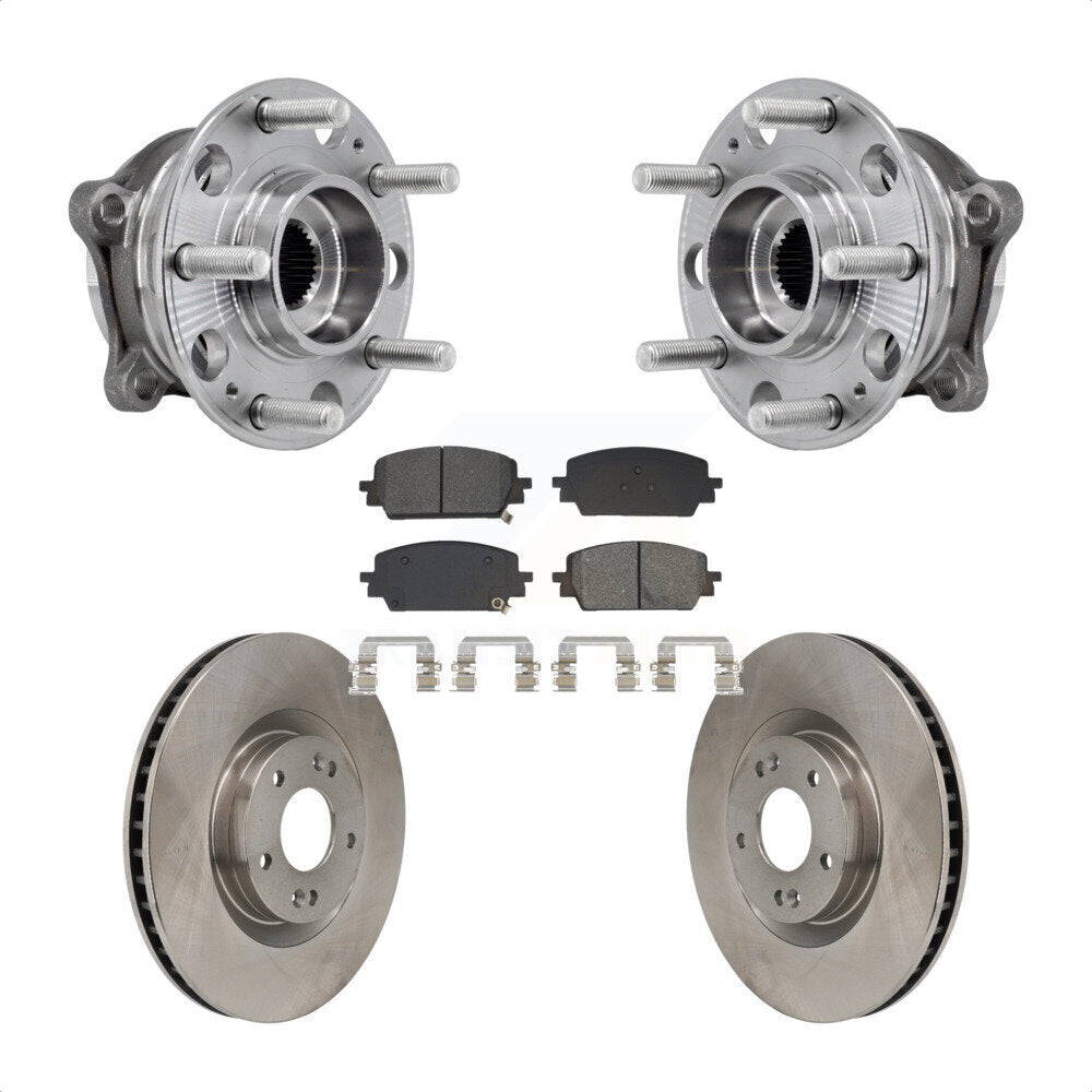 Transit Auto KBB-130230 Wheel Bearing and Hub Assembly for 2021-2024 Hyundai Santa Cruz, Hyundai Santa Fe, Kia Sorento - Front product image