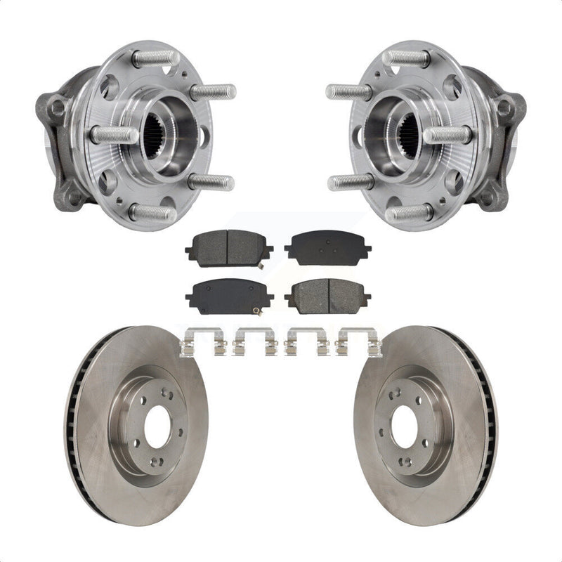 Transit Auto KBB-130230 Wheel Bearing and Hub Assembly for 2021-2024 Hyundai Santa Cruz, Hyundai Santa Fe, Kia Sorento - Front product image