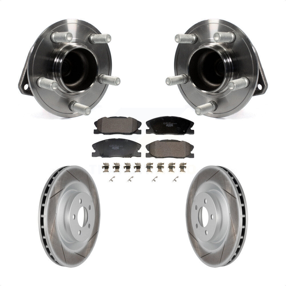 Transit Auto KBB-130246 Wheel Bearing and Hub Assembly for 2015-2021 Dodge Charger - Front product image