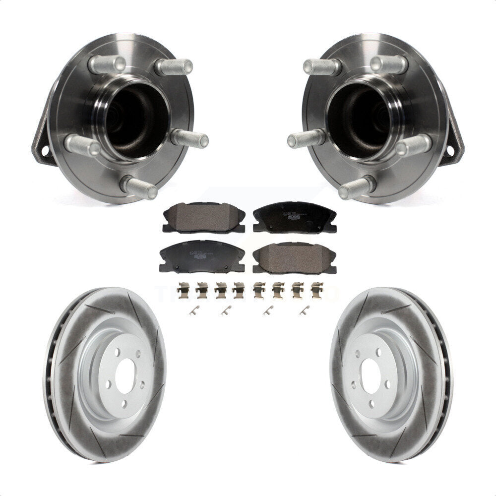 Transit Auto KBB-130247 Wheel Bearing and Hub Assembly for 2015-2021 Dodge Charger - Front product image