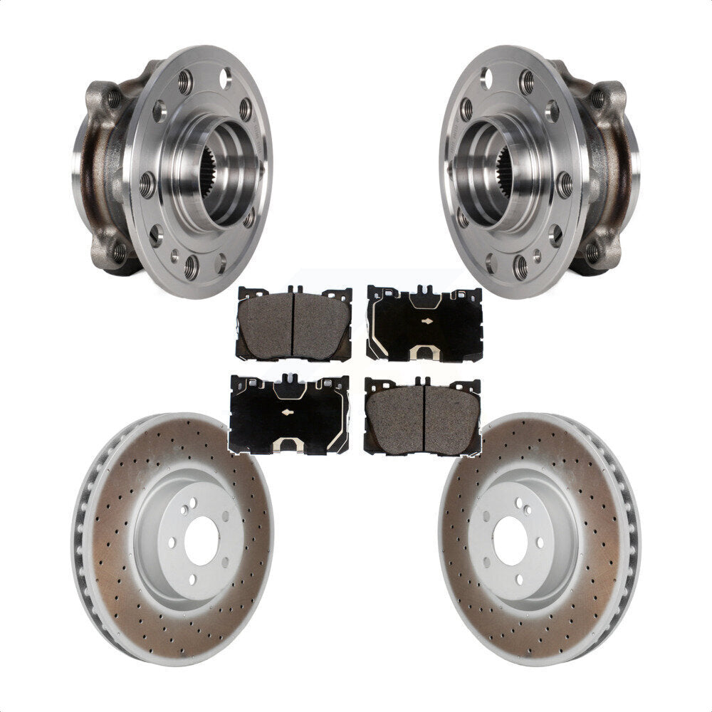 Transit Auto KBB-130252 Wheel Bearing and Hub Assembly for 2016-2022 Mercedes-Benz E450, Mercedes-Benz E53 AMG, Mercedes-Benz E350 & more - Front product image