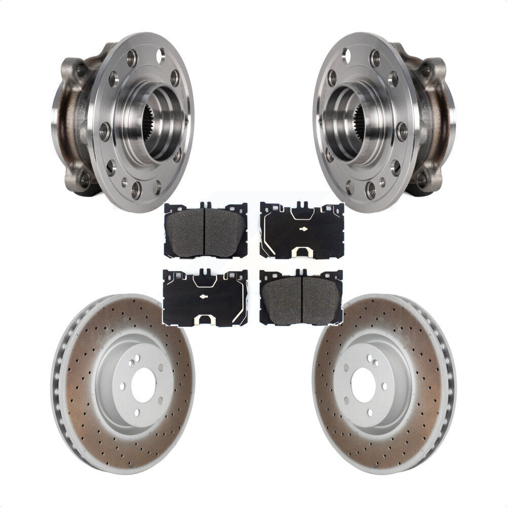 Transit Auto KBB-130280 Wheel Bearing and Hub Assembly for 2016-2022 Mercedes-Benz E450, Mercedes-Benz E53 AMG, Mercedes-Benz E350 & more - Front product image