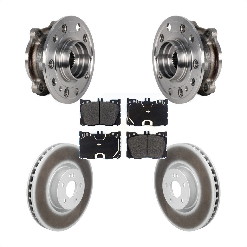 Transit Auto KBB-130281 Wheel Bearing and Hub Assembly for 2016-2022 Mercedes-Benz E450, Mercedes-Benz E53 AMG, Mercedes-Benz E350 & more - Front product image
