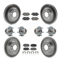 Transit Auto KBB-130298 Wheel Bearing and Hub Assembly for 2021-2024 Chevrolet Equinox, GMC Terrain - Front and Rear product image