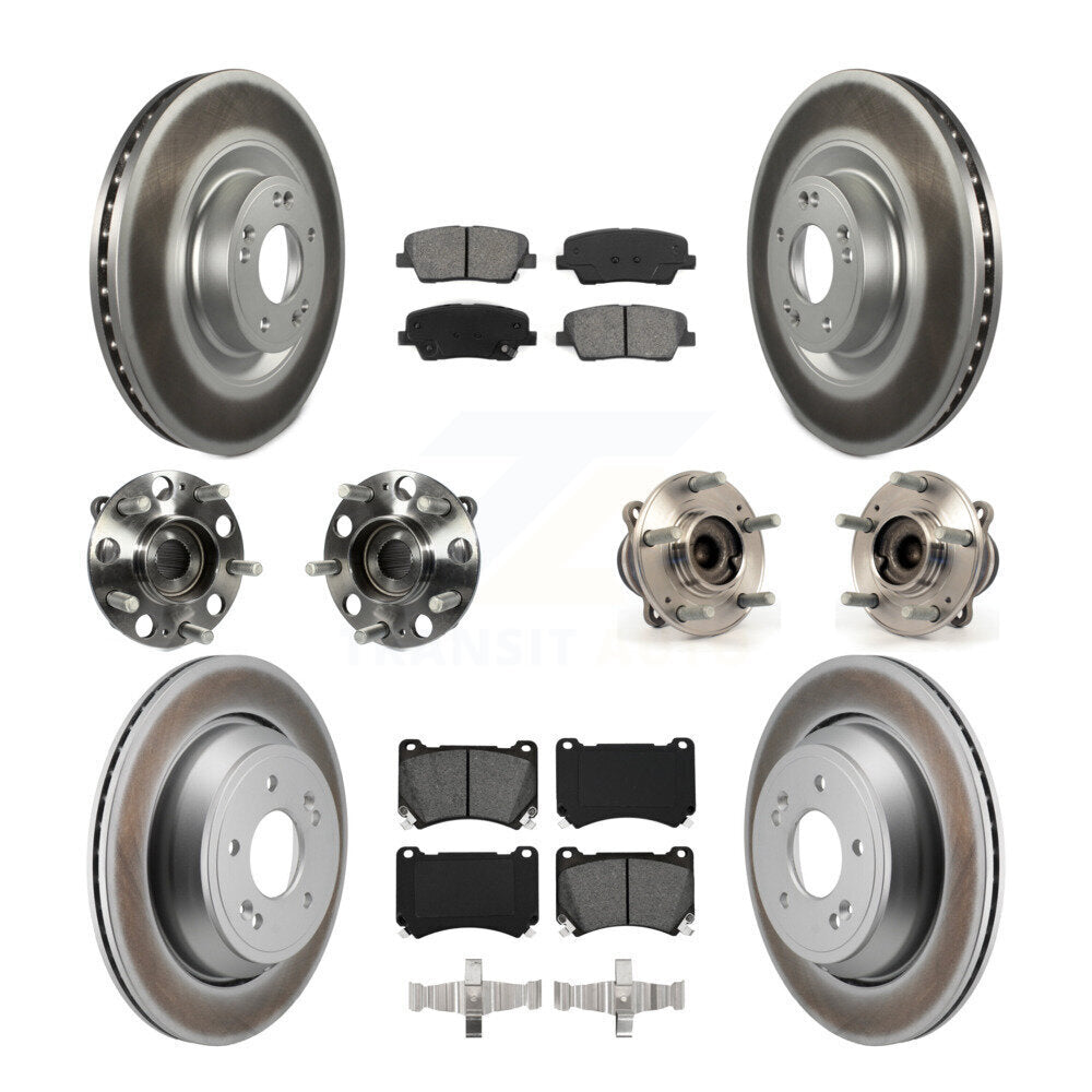 Transit Auto KBB-130303 Wheel Bearing and Hub Assembly for 2011 Hyundai Equus - Front and Rear product image