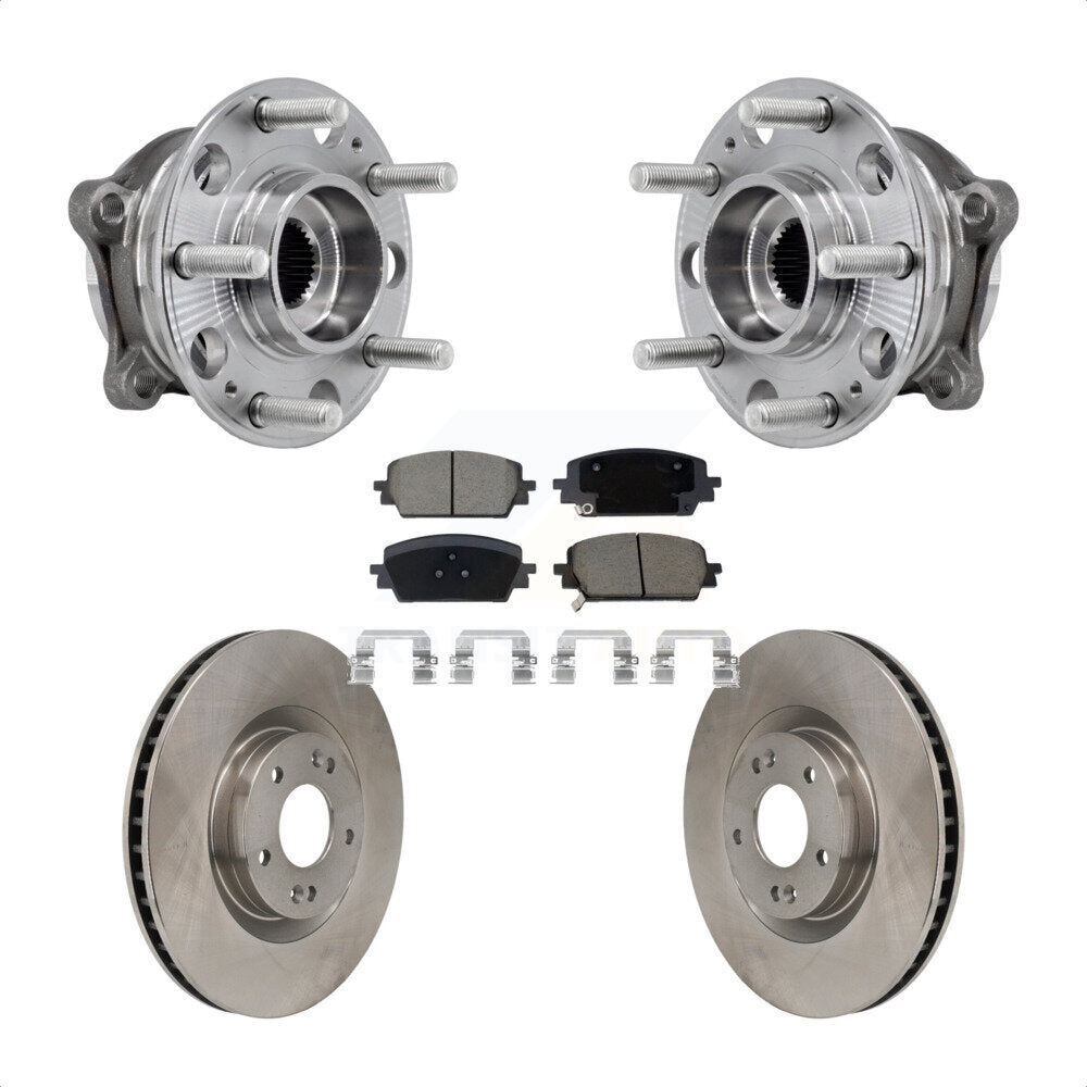 Transit Auto KBB-130317 Wheel Bearing and Hub Assembly for 2021-2024 Hyundai Santa Cruz, Hyundai Santa Fe, Kia Sorento - Front product image