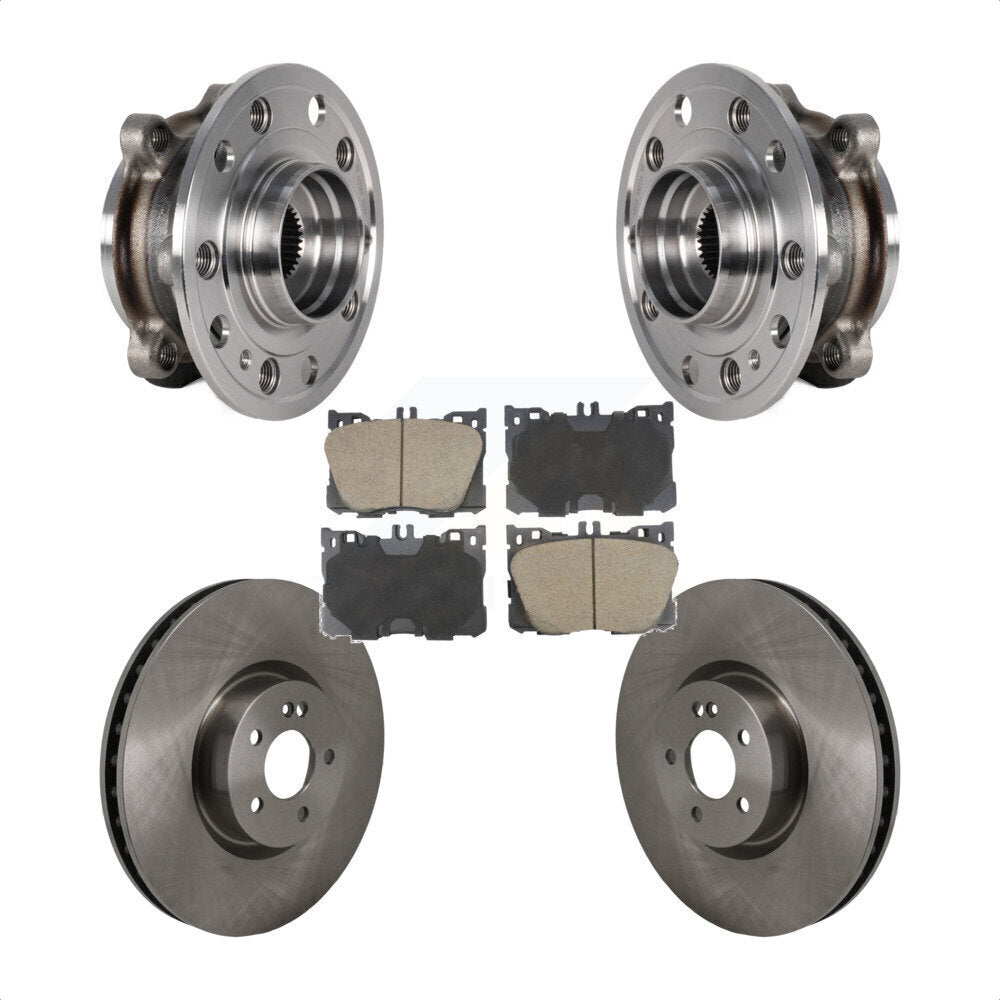 Transit Auto KBB-130318 Wheel Bearing and Hub Assembly for 2016-2022 Mercedes-Benz E450, Mercedes-Benz E53 AMG, Mercedes-Benz E350 & more - Front product image