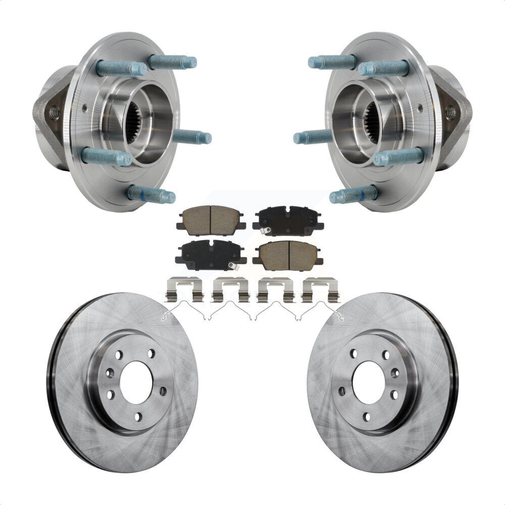Transit Auto KBB-130328 Wheel Bearing and Hub Assembly for 2021-2024 Chevrolet Equinox, GMC Terrain - Front product image