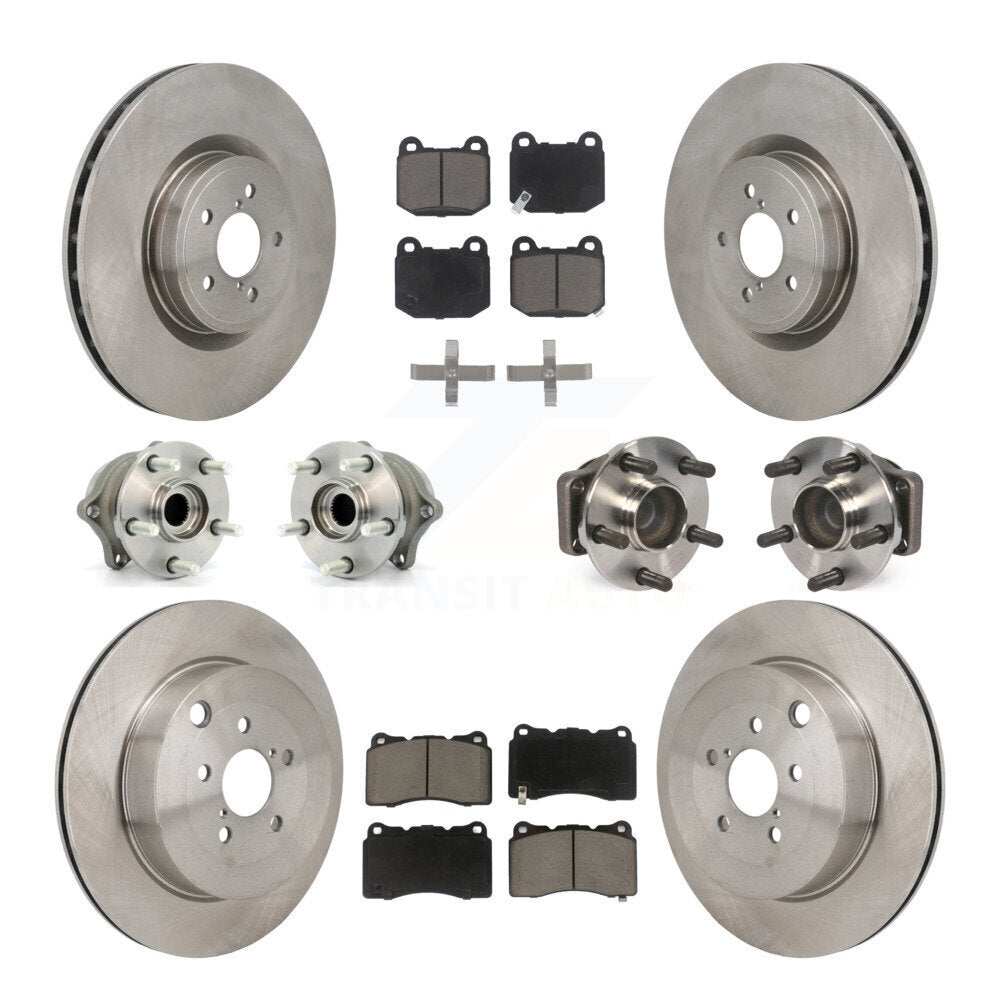 Transit Auto KBB-130342 Wheel Bearing and Hub Assembly for 2017-2020 Toyota 86, Subaru BRZ - Front and Rear product image