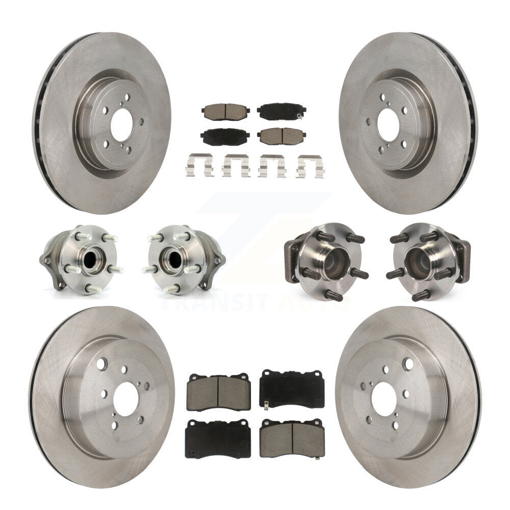 Transit Auto KBB-130343 Wheel Bearing and Hub Assembly for 2017 Subaru BRZ - Front and Rear product image