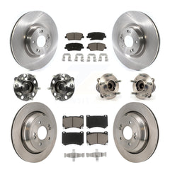 Transit Auto KBB-130350 Wheel Bearing and Hub Assembly for 2011 Hyundai Equus - Front and Rear product image