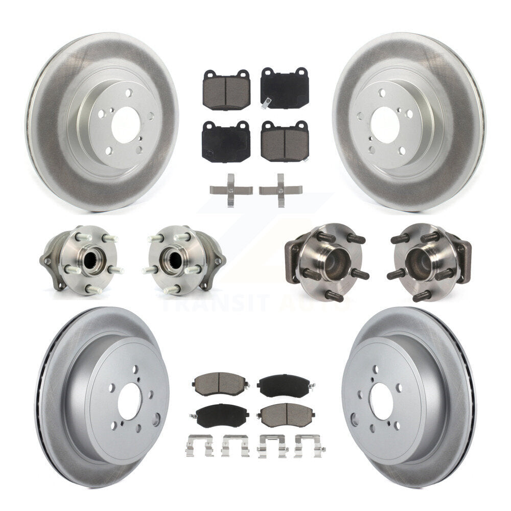 Transit Auto KBB-130390 Wheel Bearing and Hub Assembly for 2017 Subaru BRZ - Front and Rear product image