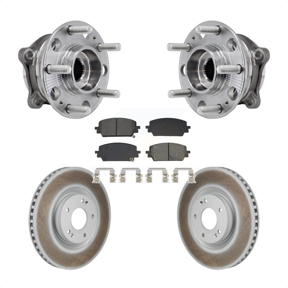 Transit Auto KBB-130398 Wheel Bearing and Hub Assembly for 2021-2024 Hyundai Santa Cruz, Hyundai Santa Fe, Kia Sorento - Front product image