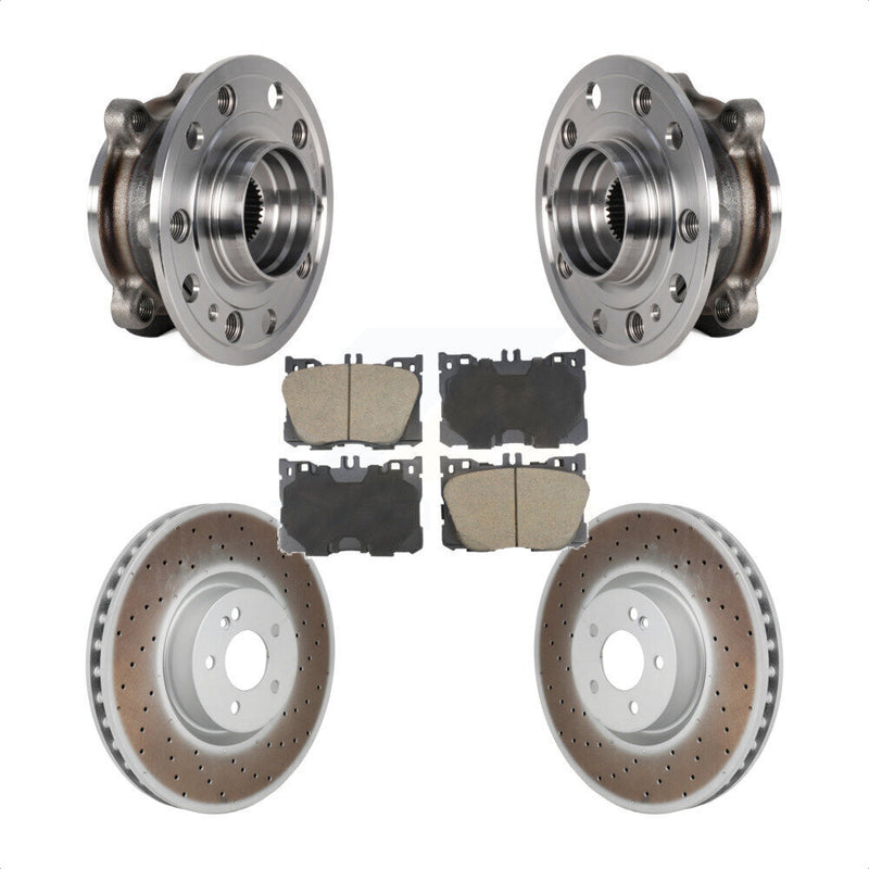 Transit Auto KBB-130412 Wheel Bearing and Hub Assembly for 2016-2022 Mercedes-Benz E450, Mercedes-Benz E53 AMG, Mercedes-Benz E350 & more - Front product image
