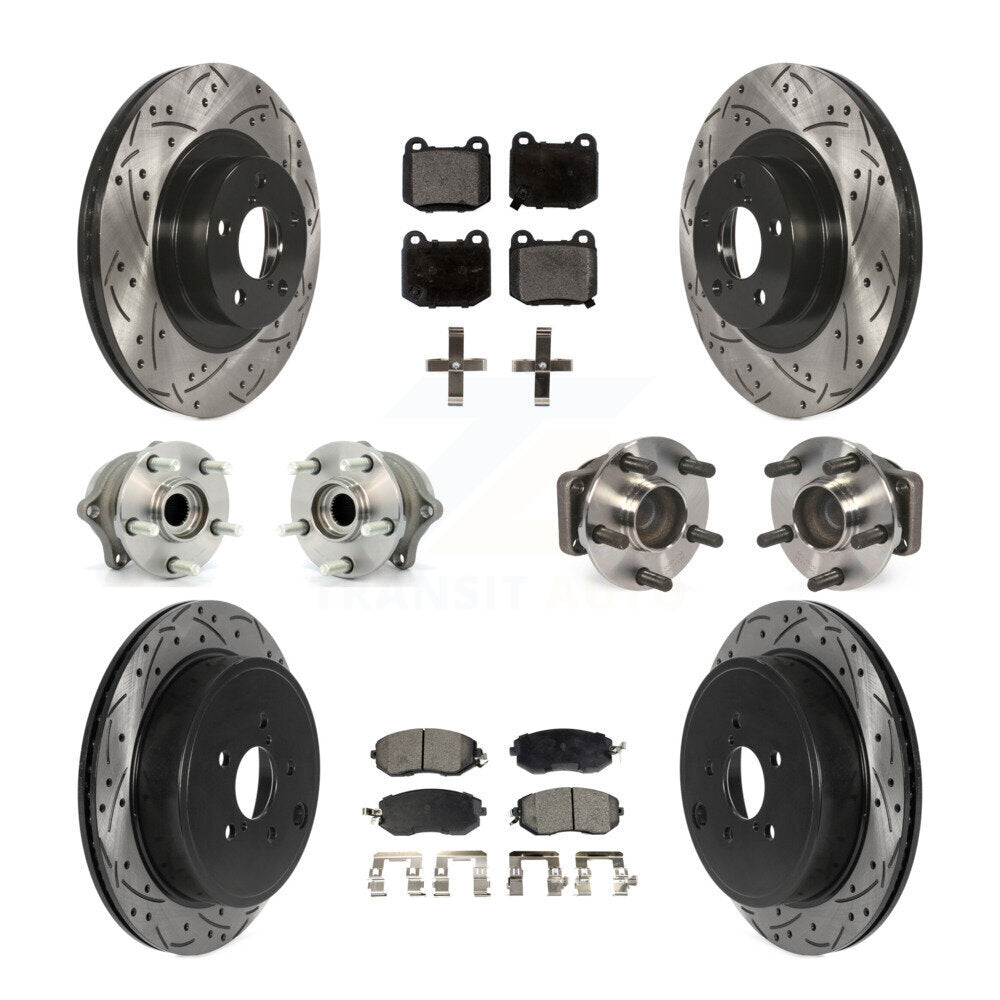 Transit Auto KBB-130480 Wheel Bearing and Hub Assembly for 2017 Subaru BRZ - Front and Rear product image
