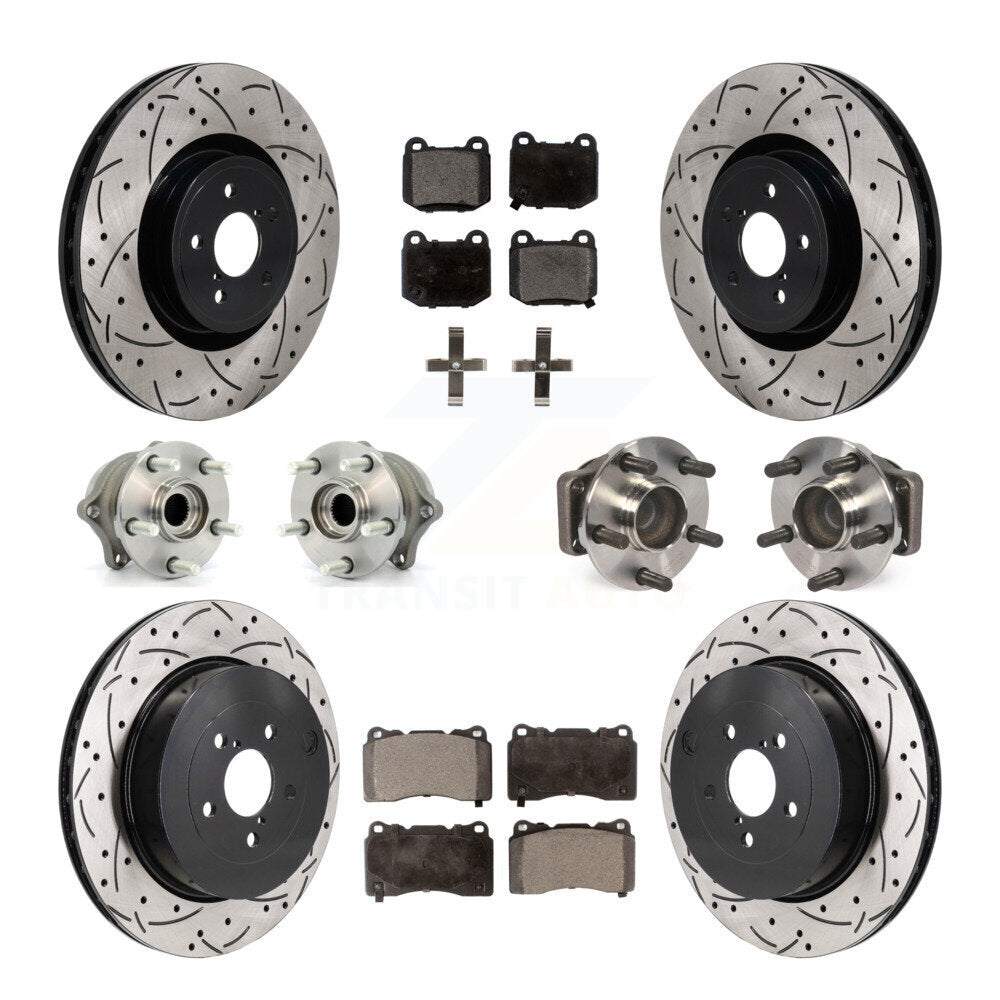 Transit Auto KBB-130481 Wheel Bearing and Hub Assembly for 2017-2020 Toyota 86, Subaru BRZ - Front and Rear product image