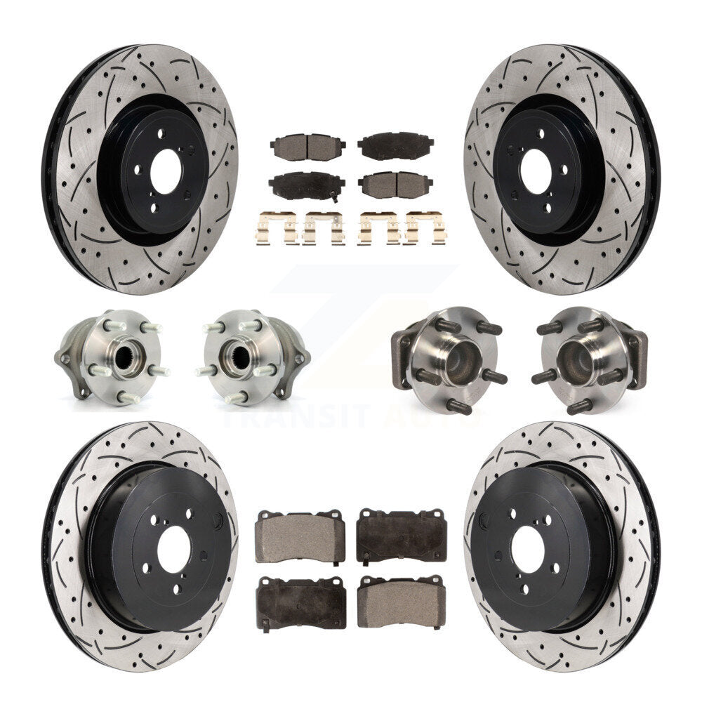 Transit Auto KBB-130482 Wheel Bearing and Hub Assembly for 2017 Subaru BRZ - Front and Rear product image