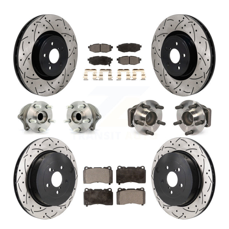 Transit Auto KBB-130482 Wheel Bearing and Hub Assembly for 2017 Subaru BRZ - Front and Rear product image