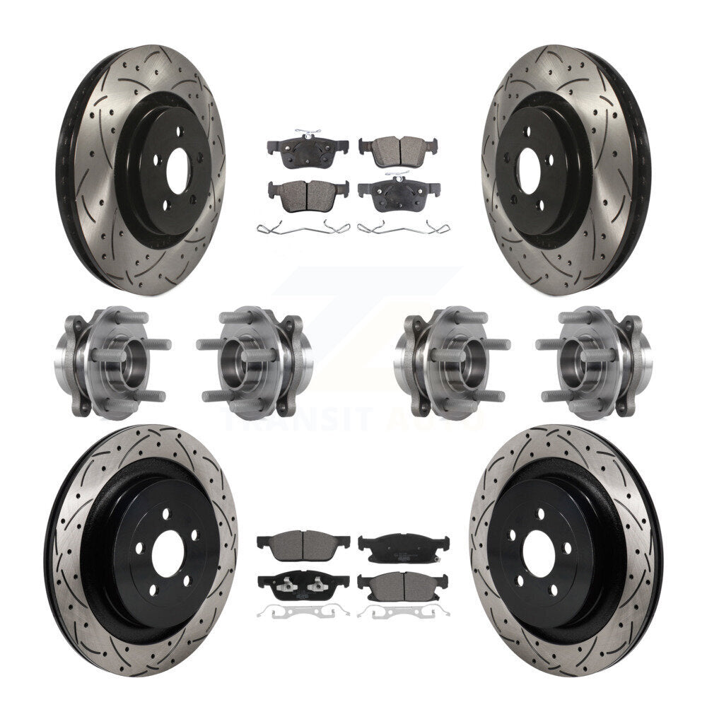 Transit Auto KBB-130494 Wheel Bearing and Hub Assembly for 2019-2023 Lincoln Nautilus - Front and Rear product image