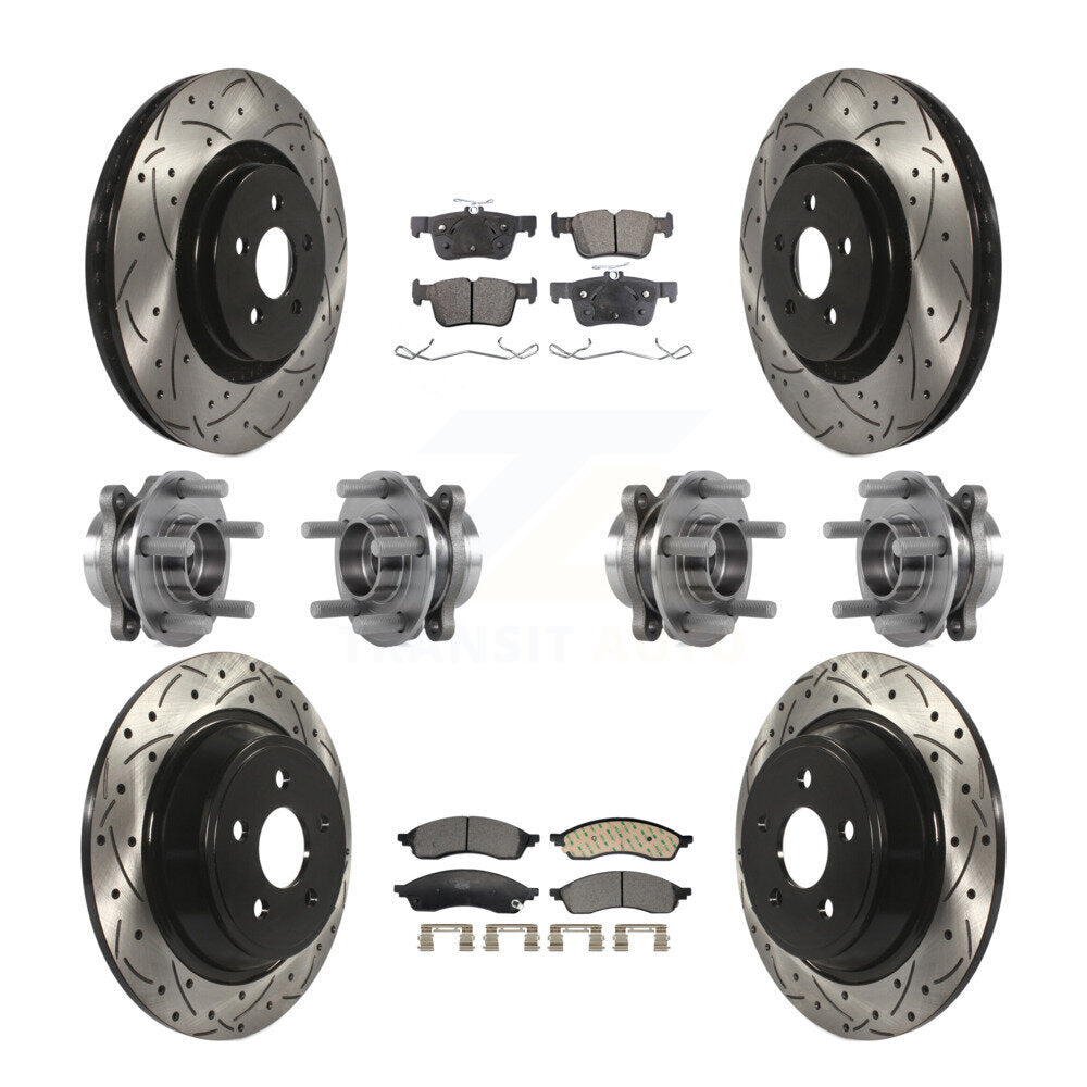 Transit Auto KBB-130496 Wheel Bearing and Hub Assembly for 2022-2023 Lincoln Nautilus - Front and Rear product image