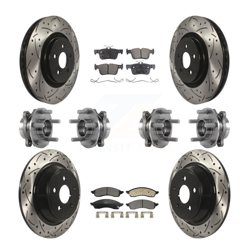 Transit Auto KBB-130496 Wheel Bearing and Hub Assembly for 2022-2023 Lincoln Nautilus - Front and Rear product image