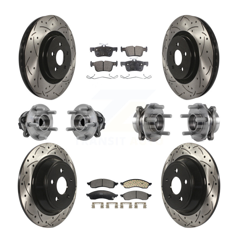 Transit Auto KBB-130497 Wheel Bearing and Hub Assembly for 2022-2023 Lincoln Nautilus - Front and Rear product image