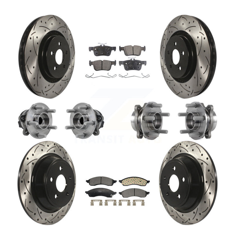 Transit Auto KBB-130497 Wheel Bearing and Hub Assembly for 2022-2023 Lincoln Nautilus - Front and Rear product image