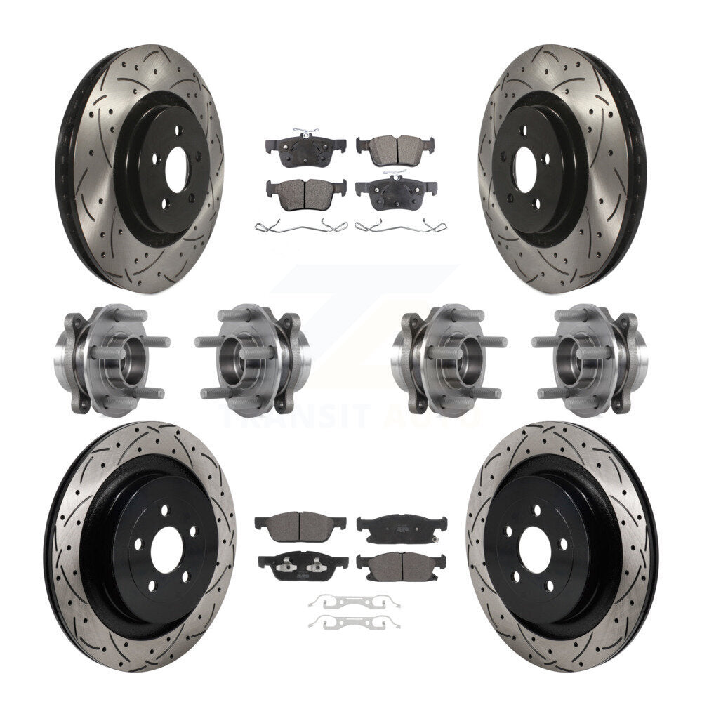 Transit Auto KBB-130524 Wheel Bearing and Hub Assembly for 2019-2023 Lincoln Nautilus - Front and Rear product image