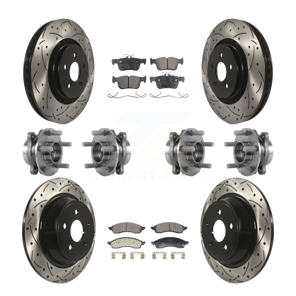 Transit Auto KBB-130526 Wheel Bearing and Hub Assembly for 2022-2023 Lincoln Nautilus - Front and Rear product image