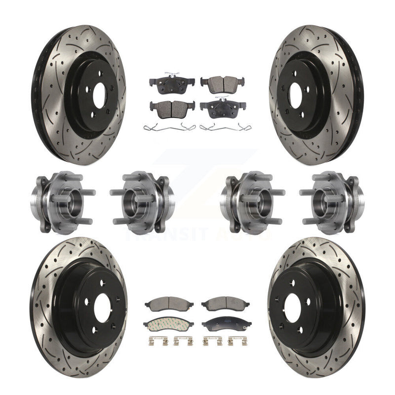 Transit Auto KBB-130526 Wheel Bearing and Hub Assembly for 2022-2023 Lincoln Nautilus - Front and Rear product image