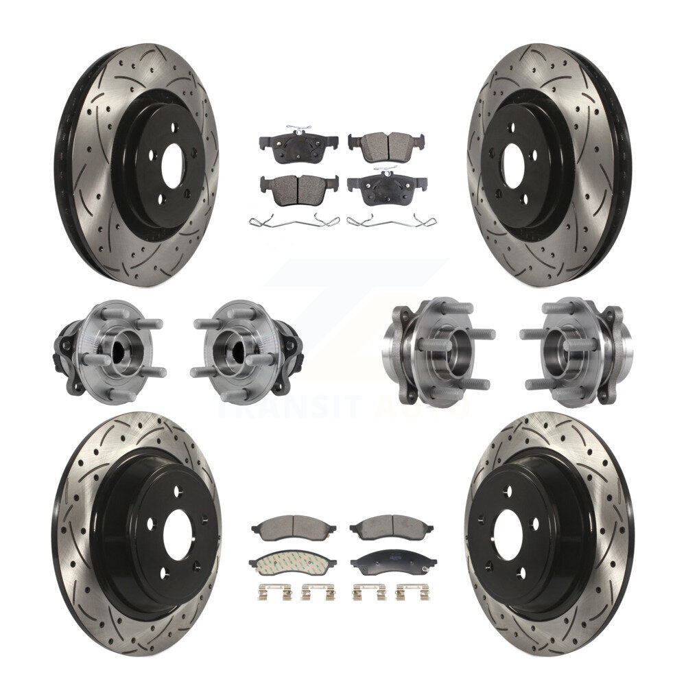 Transit Auto KBB-130527 Wheel Bearing and Hub Assembly for 2022-2023 Lincoln Nautilus - Front and Rear product image