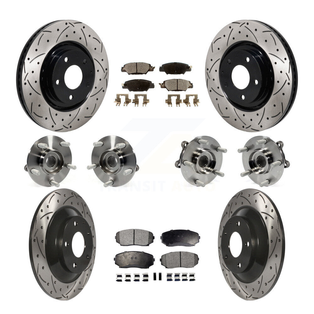 Transit Auto KBB-130537 Wheel Bearing and Hub Assembly for 2019-2023 Mazda CX-5 - Front and Rear product image