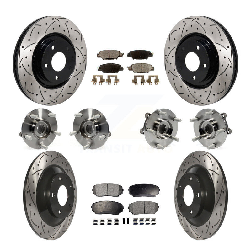 Transit Auto KBB-130537 Wheel Bearing and Hub Assembly for 2019-2023 Mazda CX-5 - Front and Rear product image