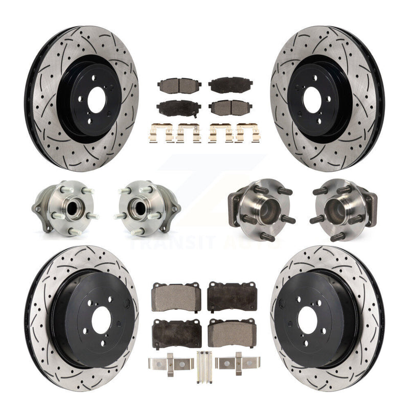 Transit Auto KBB-130539 Wheel Bearing and Hub Assembly for 2017 Subaru BRZ - Front and Rear product image