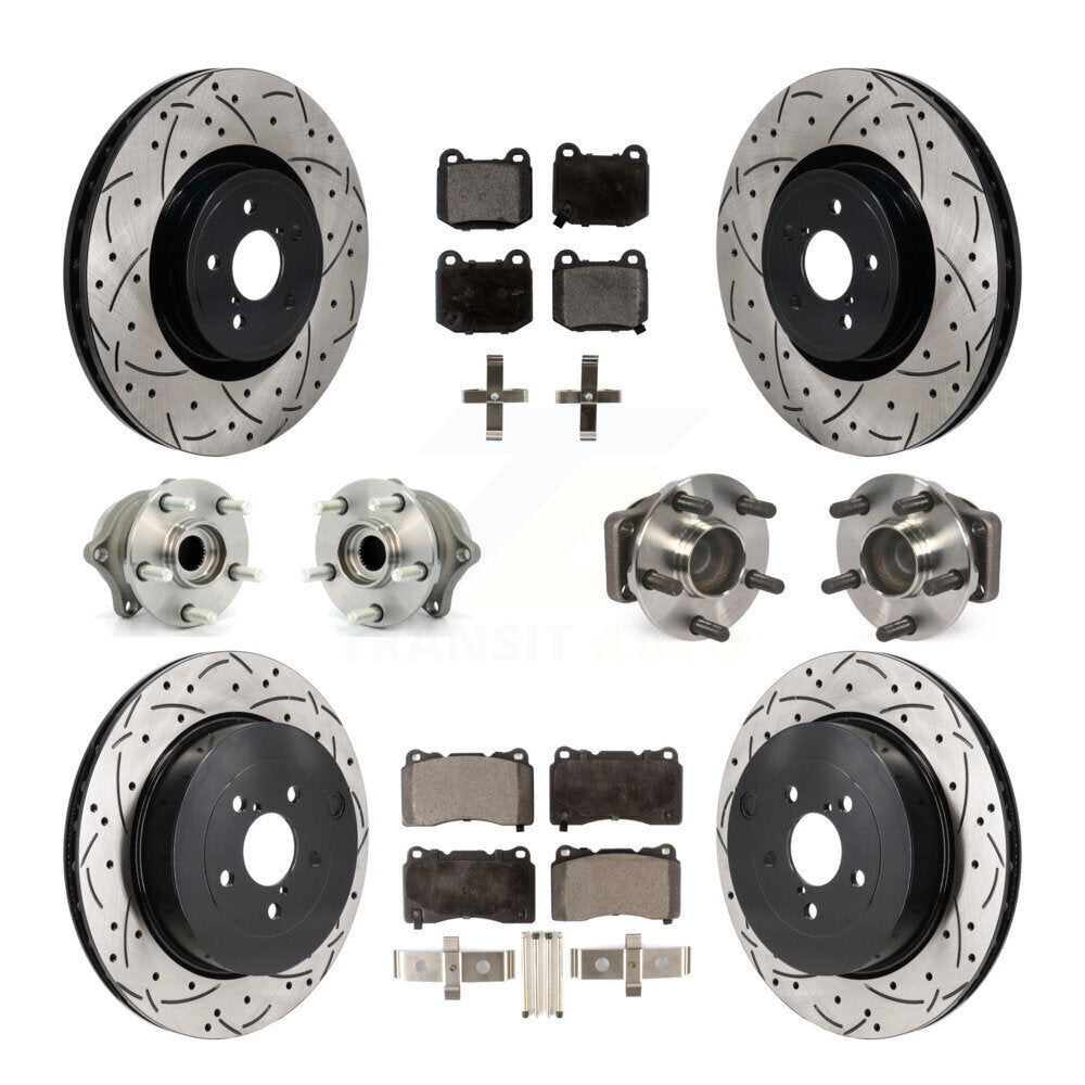 Transit Auto KBB-130540 Wheel Bearing and Hub Assembly for 2017-2020 Toyota 86, Subaru BRZ - Front and Rear product image