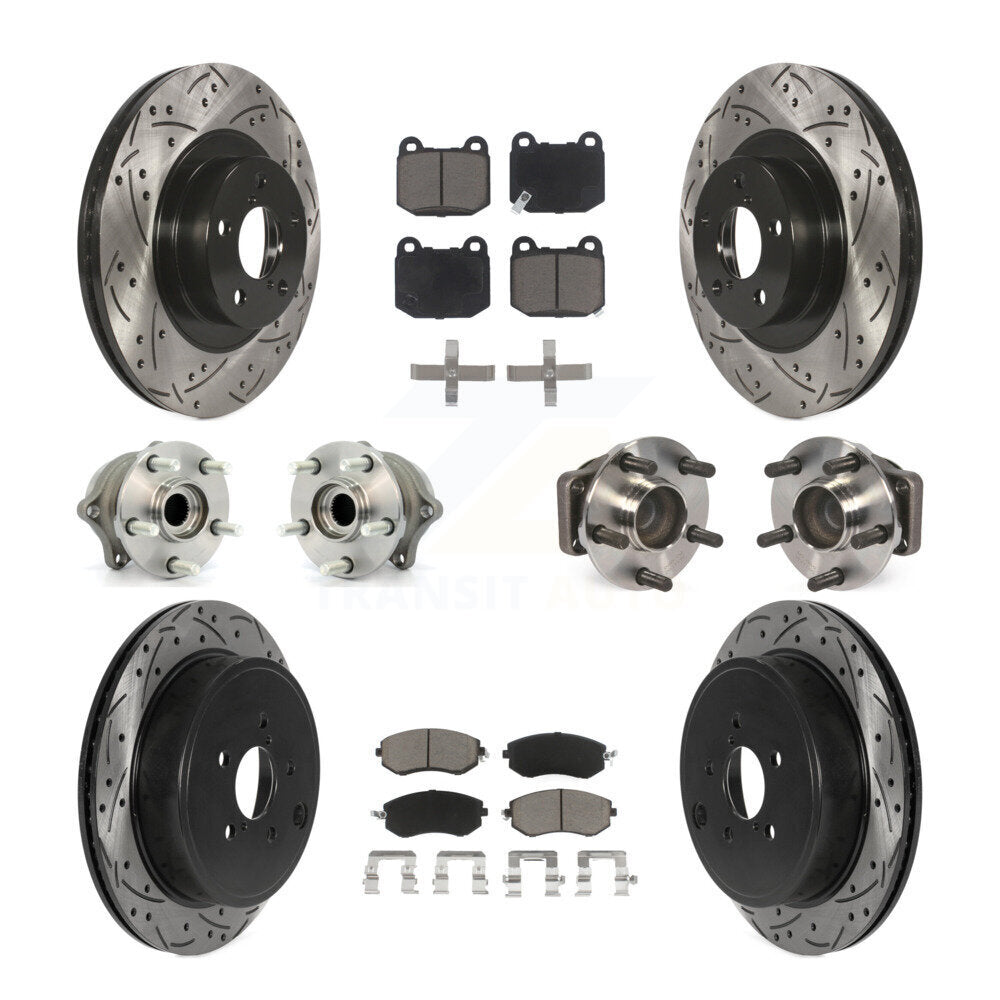 Transit Auto KBB-130578 Wheel Bearing and Hub Assembly for 2017 Subaru BRZ - Front and Rear product image