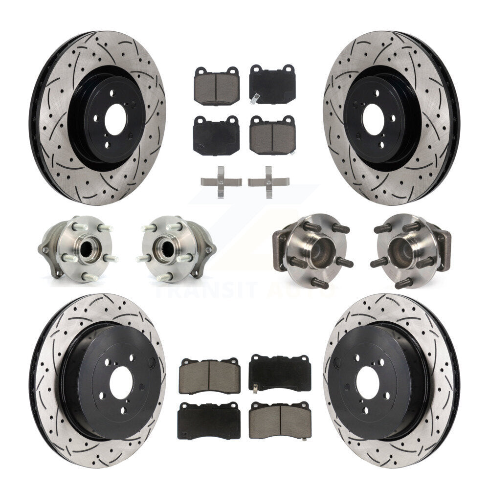 Transit Auto KBB-130579 Wheel Bearing and Hub Assembly for 2017-2020 Toyota 86, Subaru BRZ - Front and Rear product image