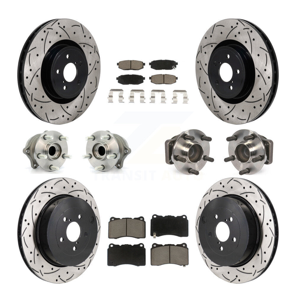 Transit Auto KBB-130580 Wheel Bearing and Hub Assembly for 2017 Subaru BRZ - Front and Rear product image