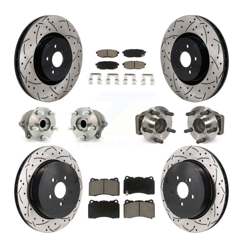 Transit Auto KBB-130580 Wheel Bearing and Hub Assembly for 2017 Subaru BRZ - Front and Rear product image