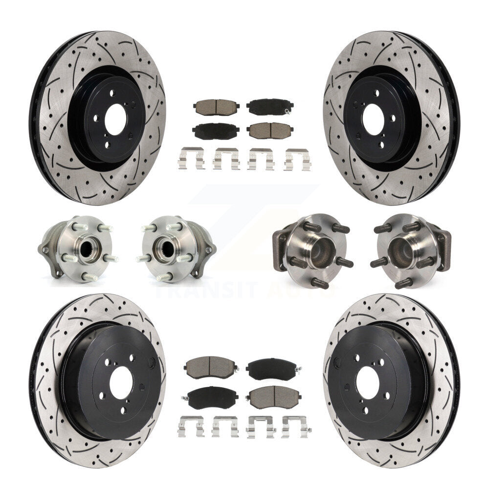 Transit Auto KBB-130581 Wheel Bearing and Hub Assembly for 2019 Toyota 86 - Front and Rear product image