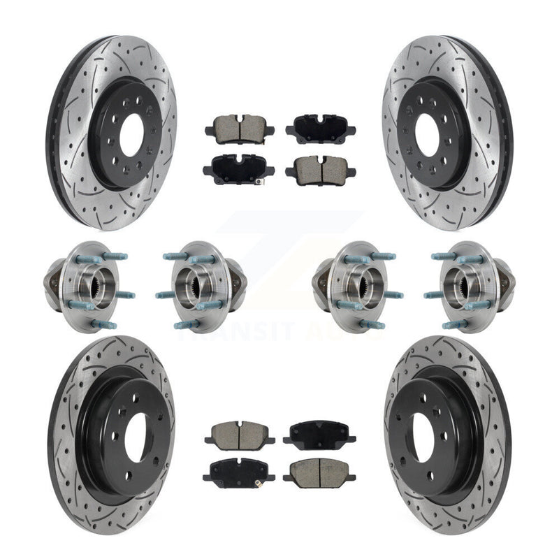 Transit Auto KBB-130584 Wheel Bearing and Hub Assembly for 2021 Chevrolet Equinox, GMC Terrain - Front and Rear product image