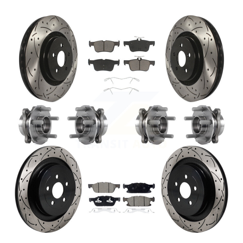 Transit Auto KBB-130589 Wheel Bearing and Hub Assembly for 2019-2023 Lincoln Nautilus - Front and Rear product image