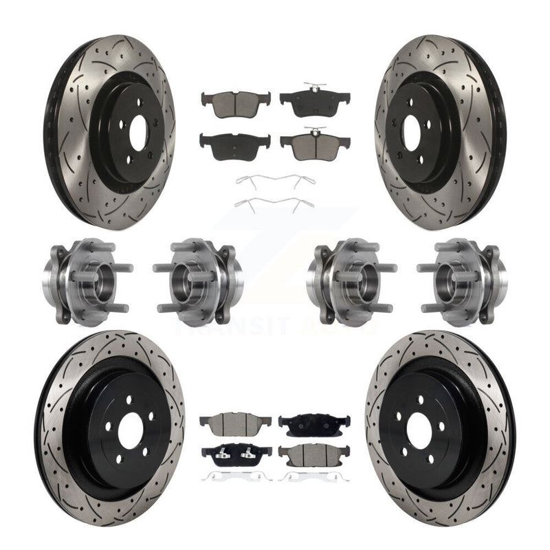 Transit Auto KBB-130589 Wheel Bearing and Hub Assembly for 2019-2023 Lincoln Nautilus - Front and Rear product image