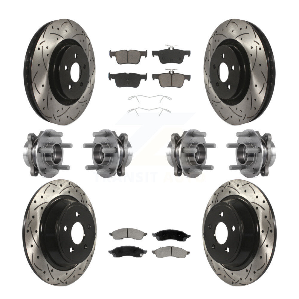 Transit Auto KBB-130591 Wheel Bearing and Hub Assembly for 2022-2023 Lincoln Nautilus - Front and Rear product image