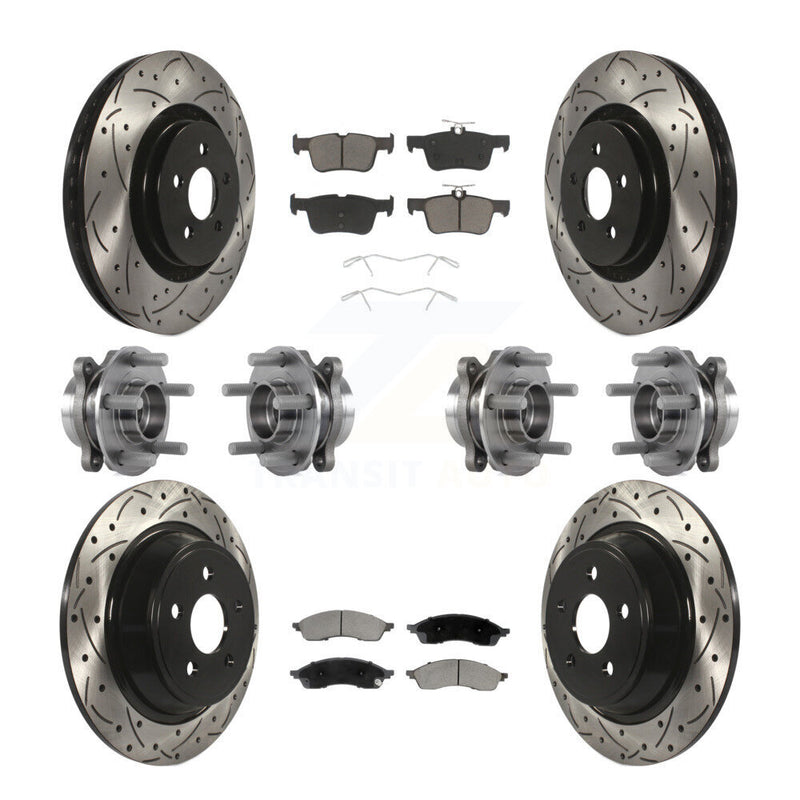 Transit Auto KBB-130591 Wheel Bearing and Hub Assembly for 2022-2023 Lincoln Nautilus - Front and Rear product image