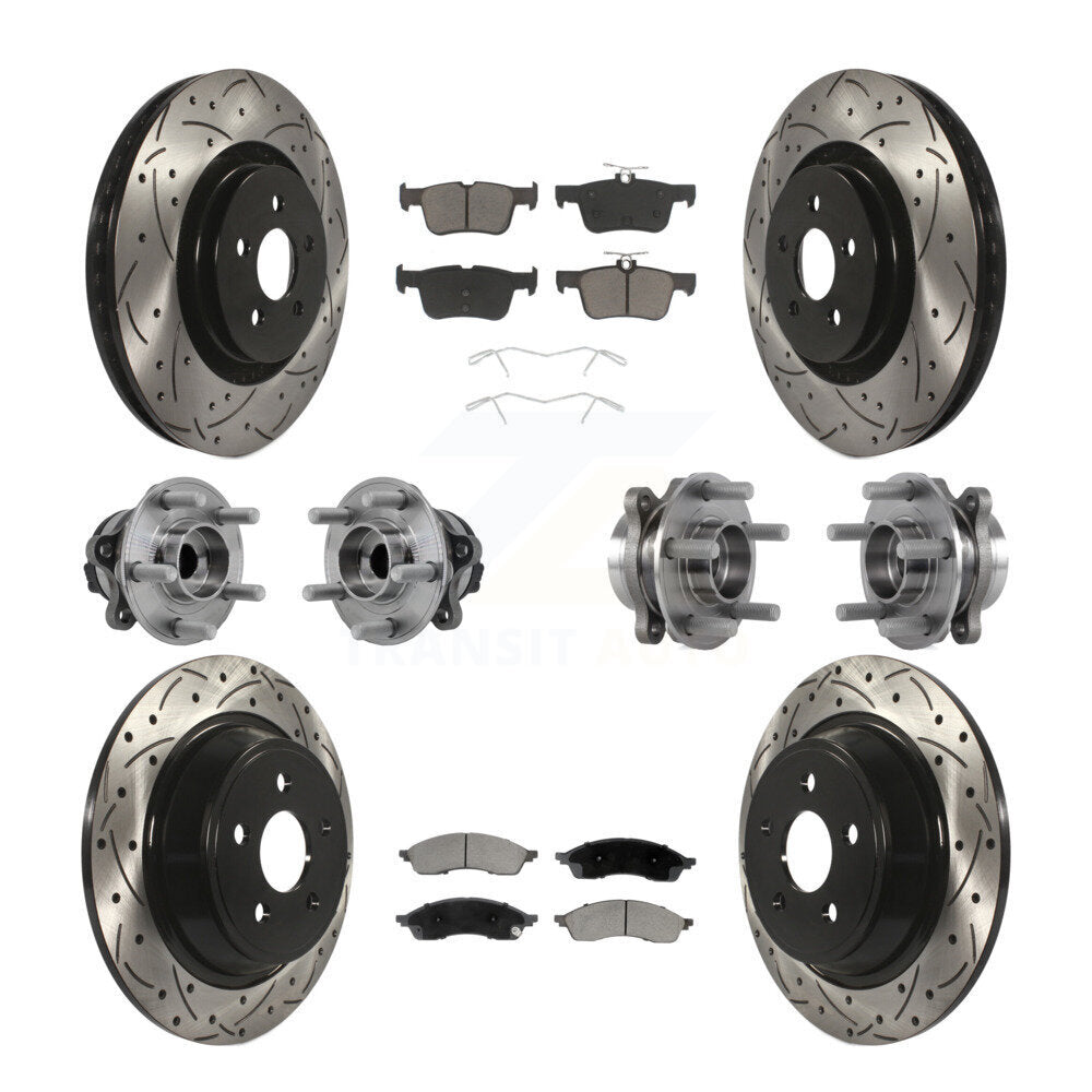 Transit Auto KBB-130592 Wheel Bearing and Hub Assembly for 2022-2023 Lincoln Nautilus - Front and Rear product image
